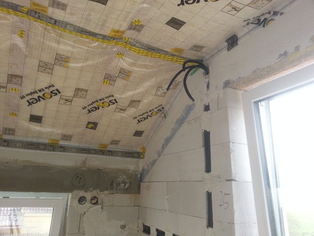 Dampfsperre im OG | unser Hausbau – festgehalten im Blog